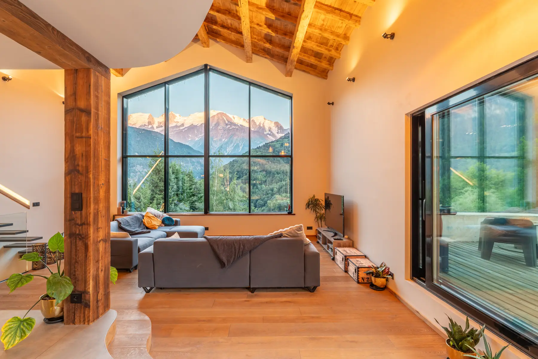 Chalet frente al Mont Blanc · 6