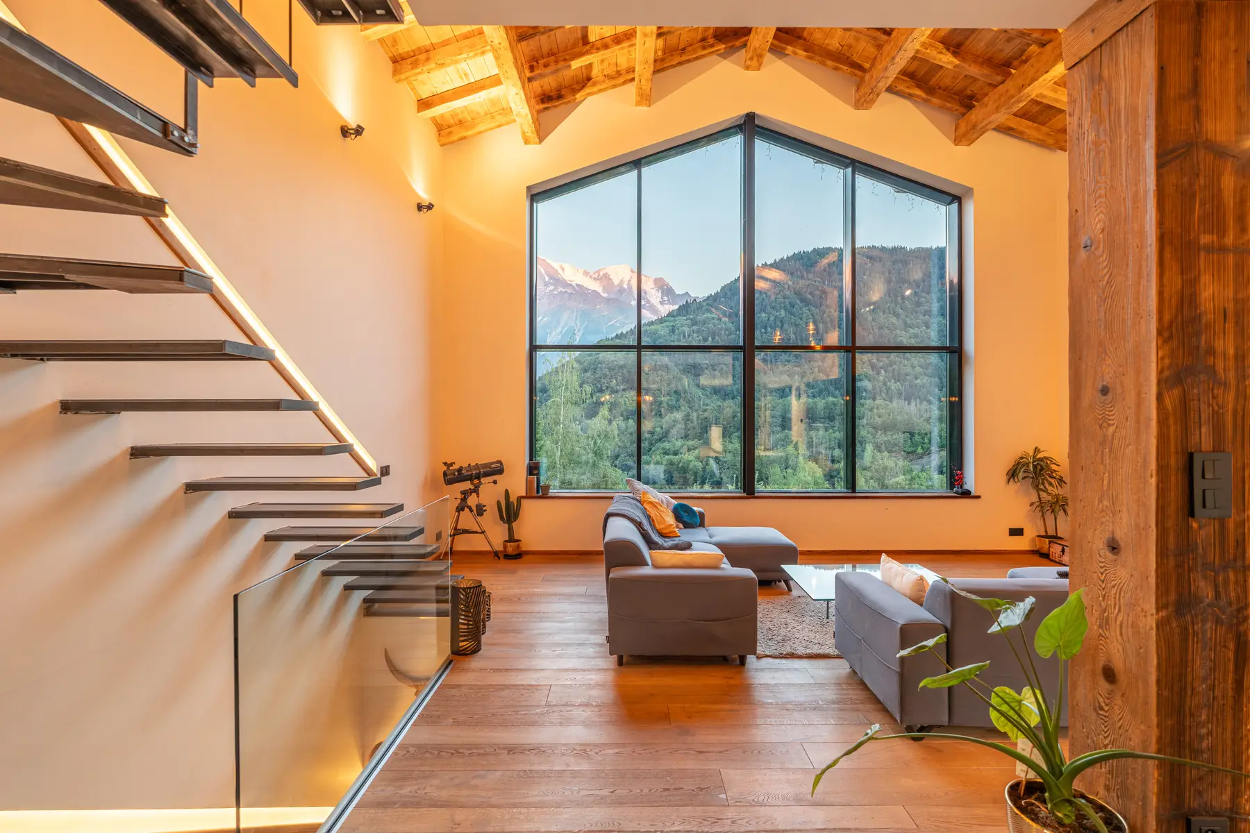 Chalet frente al Mont Blanc · 7