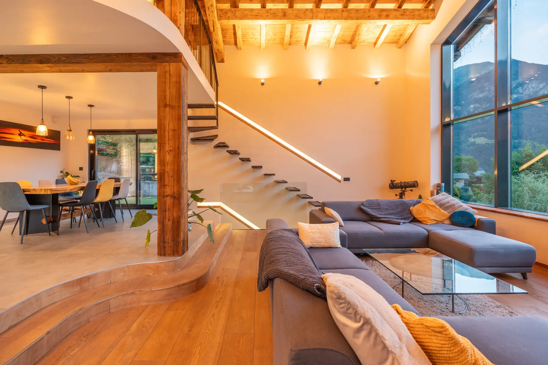 Chalet frente al Mont Blanc · 8