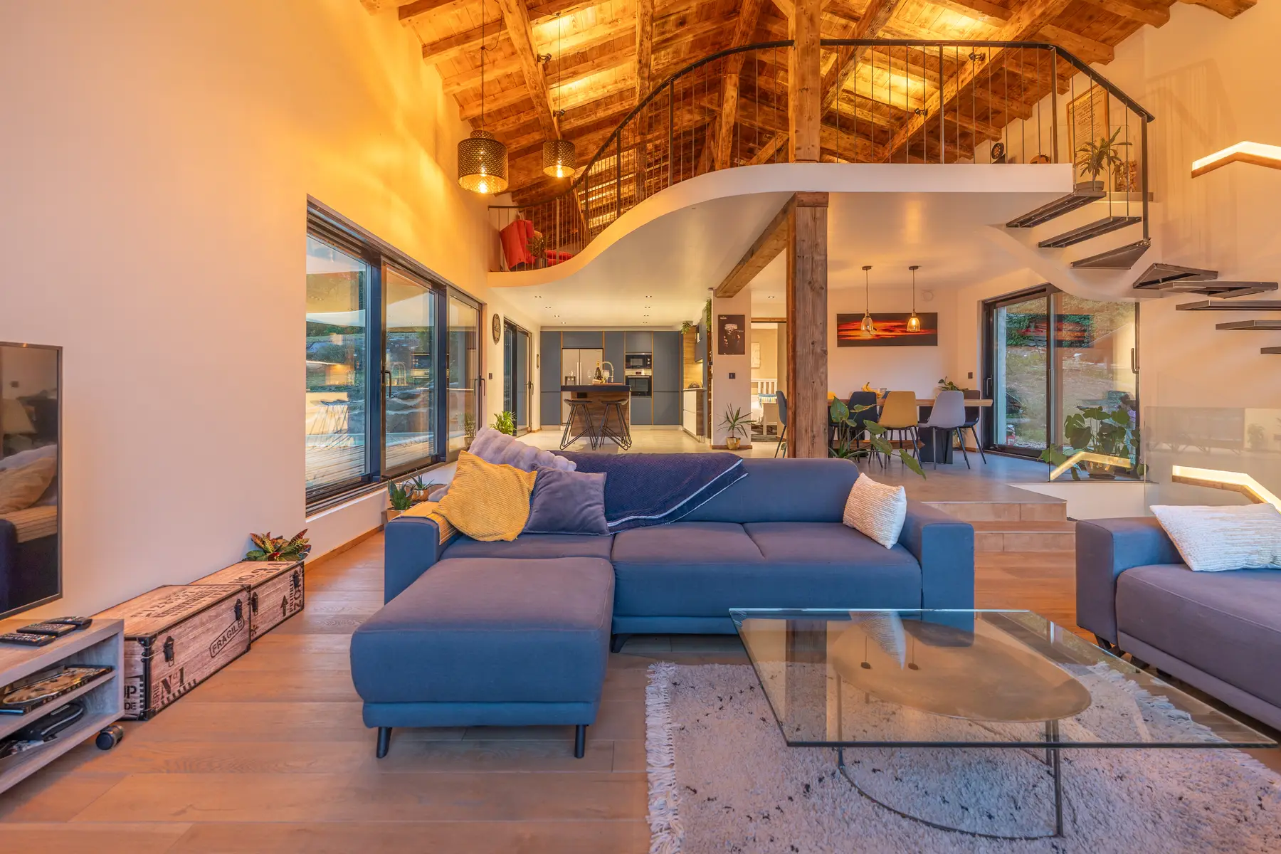 Chalet frente al Mont Blanc · 9
